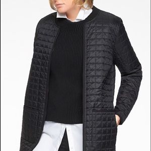 Athleta quilted shell jacket, like new! Medium